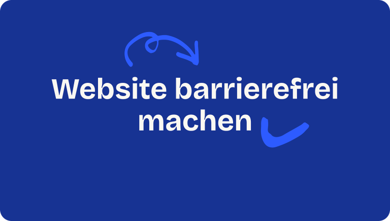 Wie bekomme ich meine Website barrierefrei?